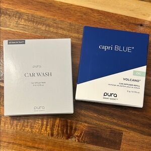 Pura Car Wash and Capri Blue Volcano Diffuser Refills
